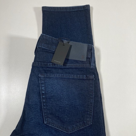 NEW Bonobos Jeans 29x30 Tailored Fit Stretch Denim Dark Wash Fade Whiskers NWT - Picture 1 of 8